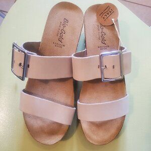 Bio-Gold Shoes Womens US Size 8-8.5 EU Size 39 Tan Sandal